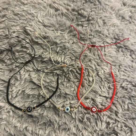 🧿🧿🧿 Evil eye beaded bracelet 🧿🧿🧿 - Picture 1 of 4